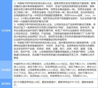 3月13日中國(guó)軟件漲停分析 數(shù)字經(jīng)濟(jì)浪潮下，網(wǎng)絡(luò)安全與信創(chuàng)概念如何驅(qū)動(dòng)行情